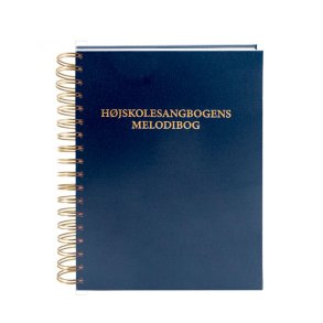 H�jskolesangbogens melodibog m. spiralryg - Klaverarrangementer til sangene i H�jskolesangbogens 19. udgave