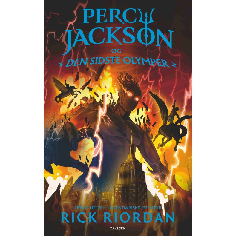 Rick Riordan, Percy Jackson (5) - Percy Jackson og den sidste olymper