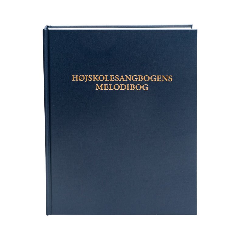 H�jskolesangbogens melodibog hardback - Klaverarrangementer til sangene i H�jskolesangbogens 19. udgave