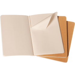 MOLESKINE CAHIER JOURNALS - XL KRAFT BROWN RULED (ST M. 3 STK.)