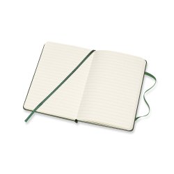 MOLESKINE CLASSIC NOTEBOOK HARD COVER - POCKET GREEN RULED