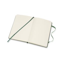 MOLESKINE CLASSIC NOTEBOOK SOFT COVER - XL GREEN PLAIN