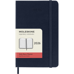 MOLESKINE 12M HARD COVER DAILY DIARY POCKET SAPHIRE BLUE 2026