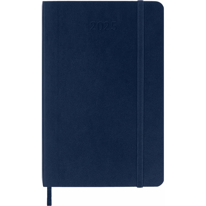 MOLESKINE 12M SOFT COVER WEEKLY NOTEBOOK DIARY POCKET BLUE 2025