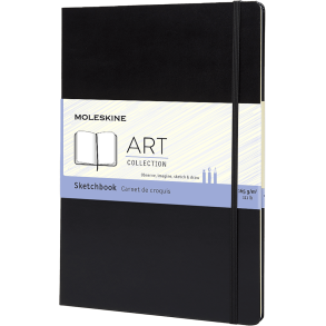 MOLESKINE ART COLLECTION SKETCHBOOK HARD COVER - A4 BLACK