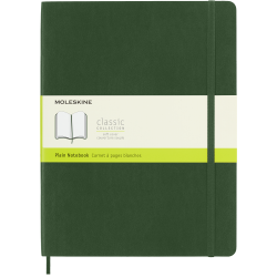 MOLESKINE CLASSIC NOTEBOOK SOFT COVER - XL GREEN PLAIN