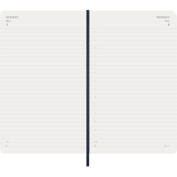 MOLESKINE 12M SOFT COVER DAILY DIARY LARGE SAPHIRE BLUE 2026