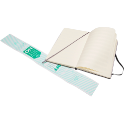 MOLESKINE ART COLLECTION MUSIC NOTEBOOK HARD COVER - LARGE BLACK