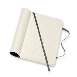 MOLESKINE CLASSIC NOTEBOOK SOFT COVER - POCKET GREEN RULED