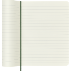 MOLESKINE CLASSIC NOTEBOOK SOFT COVER - XL GREEN RULED