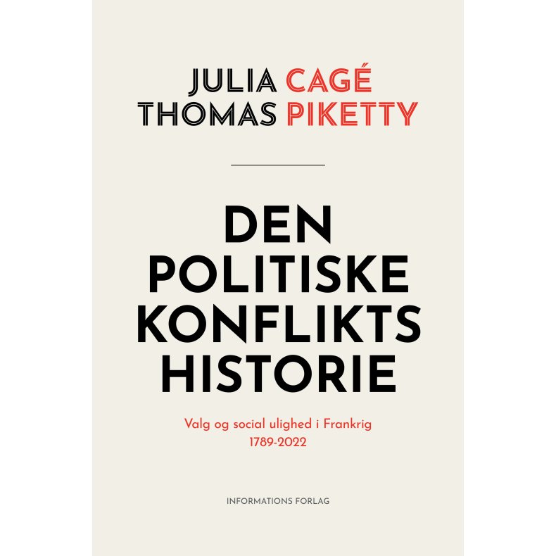 Julia Cag &amp; Thomas Piketty, Den politiske konflikts historie