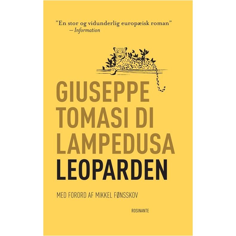 Giuseppe Tomasi di Lampedusa, Leoparden