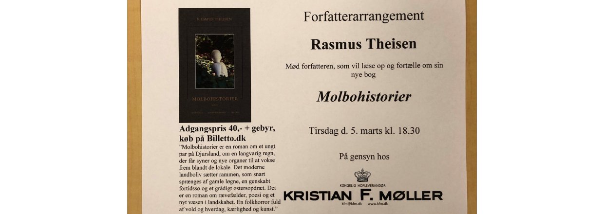 Besøg af Rasmus Theisen