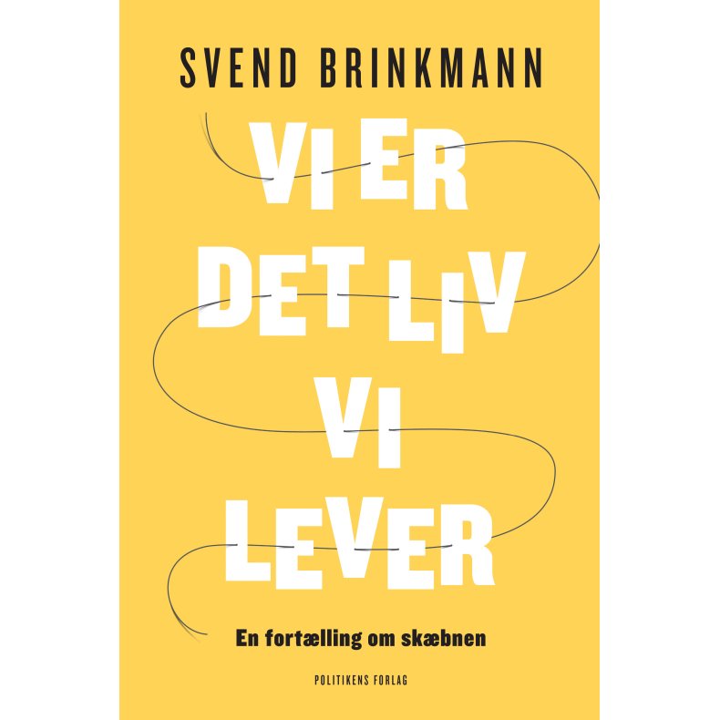 Svend Brinkmann, Vi er det liv vi lever